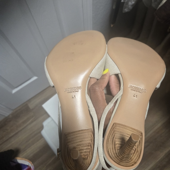 Jacquemus Cuscinu Slingback Sandals - Picture 8 of 8